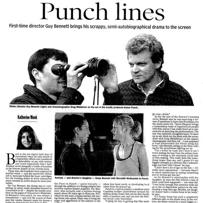 Punch, featuring Sonja Bennett