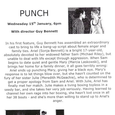 Punch, featuring Sonja Bennett